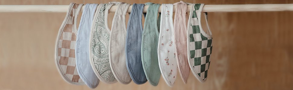 mushie Muslin Bibs