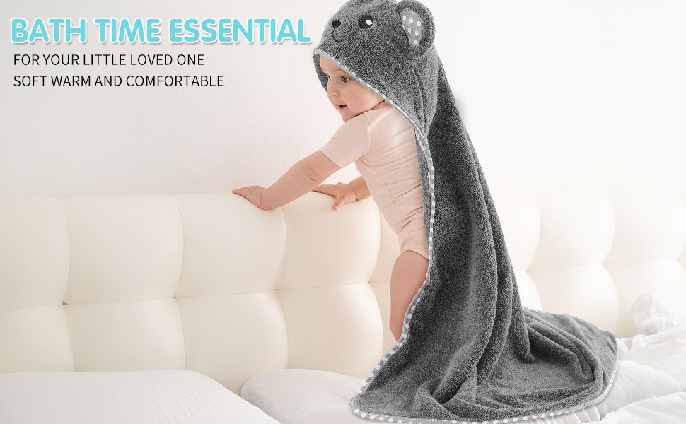 hooded baby towel 