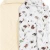2 Pack Hooded Baby Towels, 100% Muslin Cotton Baby Bath Towels, Ultra Soft Breathable Absorbent Towels for Infant Toddler and Kids, Newborn Essentials, Large 32x32Inch, Dinosaur