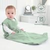 Baby Sleep Sack 0-6 Months Wearable Blanket for Babies 100% Cotton 2-Way Zipper TOG 0.5 Toddler Sleeping Sack 3 Pack, Sleep Sacks
