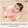 Muslin Baby Bibs for Baby Girls, Muslin Bibs Drool Bandana Bibs