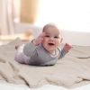61dsYK9cAkL._AC_SL1500 Muslin Quilt Blanket, Crib Blanket for Baby and Toddler,47x47 Inches(Ivory)