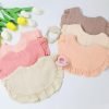 Muslin Baby Bibs for Baby Girls, Muslin Bibs Drool Bandana Bibs