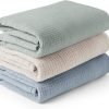 3 Pack Muslin Swaddle Blankets for Unisex, Newborn Receiving Blanket, Large 47 x 47 inches, Soft Breathable Muslin Baby Swaddles for Boys & Girls