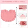 71CQUnB8XbL._AC_SL1500 Muslin Baby Bibs for Baby Girls, Muslin Bibs Drool Bandana Bibs