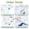 2 Pack Baby Sleep Sack 6-12 Months, Rayon Derived from Bamboo，Soft Cooling Sleep Sacks for Summer, TOG 0.5 Baby Wearable Blankets with 2-Way Zipper, Medium Size, Whale