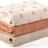 3 Pack Muslin Swaddle Blankets for Unisex, Newborn Receiving Blanket, Large 47 x 47 inches, Soft Breathable Muslin Baby Swaddles for Boys & Girls