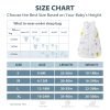 Sleep Sack Baby Winter Wearable Blanket with 2-Way Zipper,2.5 TOG Cotton Sleep Sack Unisex (White Animal, 6-12 Months)