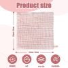 71aghoO2CgL._SL1500 Baby Washcloths and Burp Cloths, Soft Absorbent Towels for Newborns, 6 Pack, 12x12 Inches (Pink)