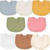 71hD_99SZcL._AC_SL1500_59279f9e-463e-4547-9347-014500074906 Muslin Baby Bibs for Baby Girls, Muslin Bibs Drool Bandana Bibs