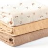3 Pack Muslin Swaddle Blankets for Unisex, Newborn Receiving Blanket, Large 47 x 47 inches, Soft Breathable Muslin Baby Swaddles for Boys & Girls
