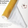 71yxKhtLfjL._AC_SL1500 Muslin Baby Bibs,Baby Bandana Drool Bibs 100% Cotton for Baby Boy Girl,Solid Colors Bib for Drooling Teething