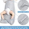 3 Pack Baby Sleep Sack 3-6 Months 100% Rayon Cotton Baby Sleeping Bag 2-Way Zipper Toddler Wearable Blankets Comfy Stretchy Thin Sleep Sacks TOG 0.3