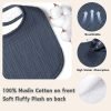 Muslin Baby Drool Bibs 6Pack Soft Square Adjustable Baby Bandana Bibs for Unisex Girls & Boys