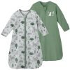 81XQhxFpICL._SL1500 Baby Sleep Sack 6-12 Months Long Sleeve Wearable Blanket Baby 100% Cotton 2-Way Zipper 0.5 Tog Infants Sleeping Sack, Lightweight(Medium)