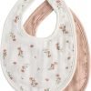 Muslin Baby Bib | Soft Cotton for Infant Drips, Drools & Feedings | Adjustable Fit | 2 Pack