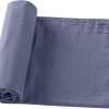 Muslin Swaddle Blankets for Boys and Girls, Soft Cotton Baby Swaddle Blankets for Unisex, 47 X 47 inches Muslin Swaddles, 4 Pack Leaves & Warmth Colors