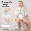 81hZXvhKNbL._SL1500 Baby Sleep Sack 6-12 Months 0.5 TOG Baby Wearable Blanket, 100% Cotton Infant Toddler Sleeping Sack 2-Way Zipper Lightweight Sleepsack, Giraffe