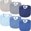 Muslin Baby Bibs for Unisex Boys Girls, Soft Cotton Baby Drool Bibs, Drooling and Teething Bibs for Infant, Newborn