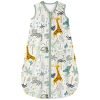 81kIEisW6VL._SL1500 Baby Sleep Sack 6-12 Months 0.5 TOG Baby Wearable Blanket, 100% Cotton Infant Toddler Sleeping Sack 2-Way Zipper Lightweight Sleepsack, Giraffe