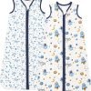 Baby Sleep Sack 18-24 Months 100% Cotton, Baby Boy Wearable Blanket 2-Way Zipper TOG 0.5, Breathable Lightweight Baby Sleeping Bag 2 Pack, Toddler Sleep Sacks 2t, Dinosaur, X-Large
