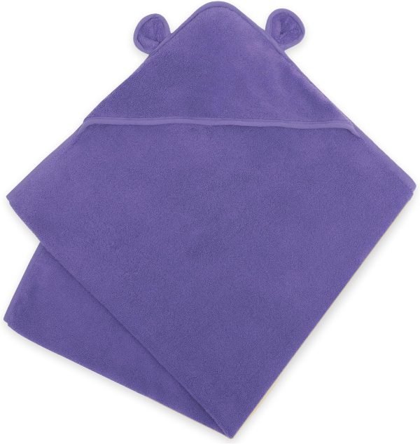 Premium Hooded Baby Bath Towel - Hooded Baby Towels Made with Organic Cotton from Turkey, Newborn Baby Towel with Hood, Ultra Soft Baby Towels, Hooded Baby Towels Girl, Boy, Baby Essentials