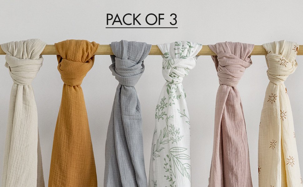 Muslin Swaddle Blankets