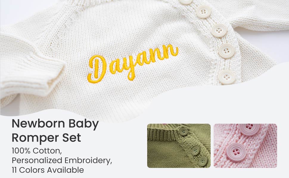 Newborn Baby Romper Set